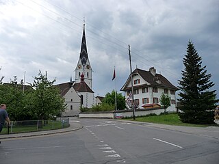 <span class="mw-page-title-main">Pfeffikon</span> Former municipality in Lucerne, Switzerland