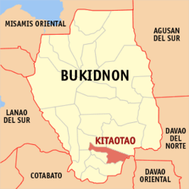 Kaart van Kitaotao
