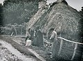 Chaumières du Faouët (photographie de Philippe Tassier, entre 1908 et 1912).