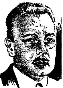 Филип Фрэнсис Новлан, как изображено в Science Wonder Stories, сентябрь 1929 г. (как «Фрэнк Филлипс»)