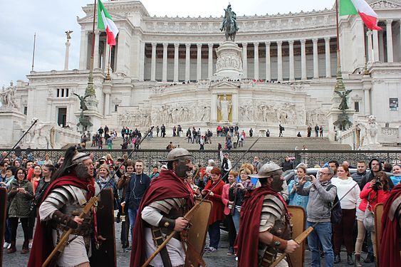 Piazza Venezia in rome