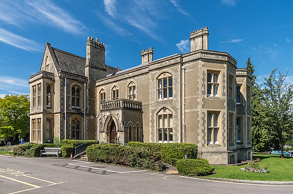 Pippbrook House: Council's offices until 1984.