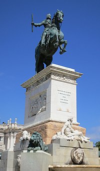 Plaza de Oriente.