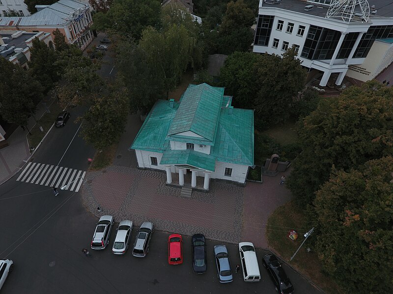 File:Poltava Space Museum - Former Firefighting Squad Building - Aerial view - 16.jpg