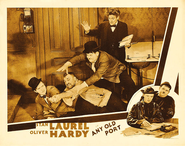 Poster - Any Old Port (1932)