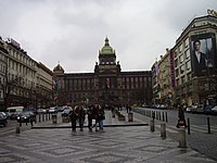Národní muzeum na Václavském náměstí v Praze