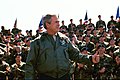 President George W. Bush at Fort Campbell, Kentucky.jpg