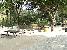 Barbecue area at Pui O.