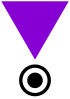 Triangle violet pénal.svg