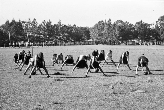 File:Queensland State Archives 2867 Physical education class at