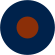 Letecký výsostný znak (provedení se sníženou viditelností užívané nočními bombardéry od r. 1918)
