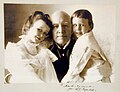 Ingersoll with his granddaughters.