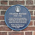 Blue Plaque - slightly off kilter