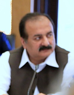 Rana Mashhood Ahmad Khan politician in Pakistan