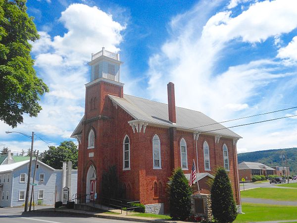 St. Peter's Reformed Church in the Rebersburg Historic District