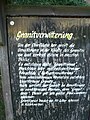 Granitverwitterung Infotafel