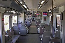 Interior de los nuevos trenes Civia