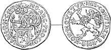 a Thaler of Maccagno of 1622