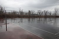 Tennis courts