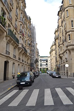 A Rue Charles-Dickens cikk illusztráló képe