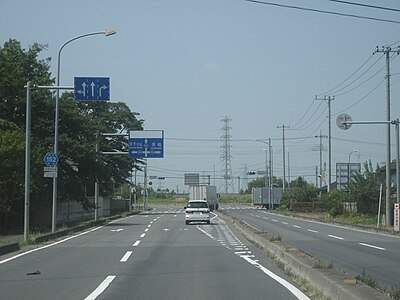 埼玉県道152号加須幸手線バイパス