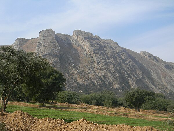 Salt Range in Mianwali District, Punjab, Pakistan