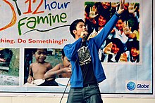 Sam Concepcion at the World Vision's "Youth Campaign Against Hunger" in St. Scholastica, Manila in 2011. Sam Concepcion at World Vision.jpg