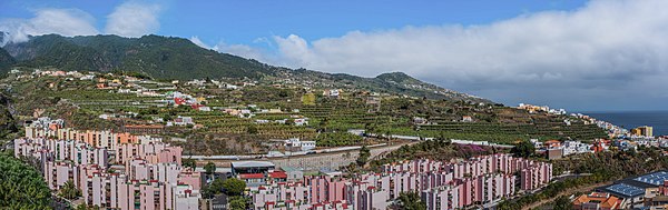 Panorama of Santa Cruz expansion to the north.