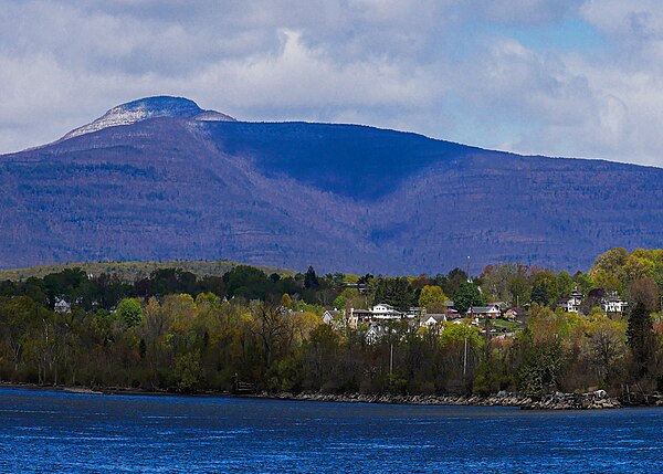 Saugerties from the Hudson