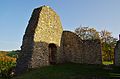 Die Ruine der Schneeburg bei Ebringen in der Nähe von Freiburg