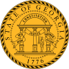 Offizielles Siegel von Georgien