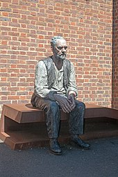 Seated Man by Sean Henry on Platform 1
