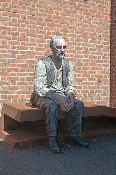 Seated Man by Sean Henry on Platform 1