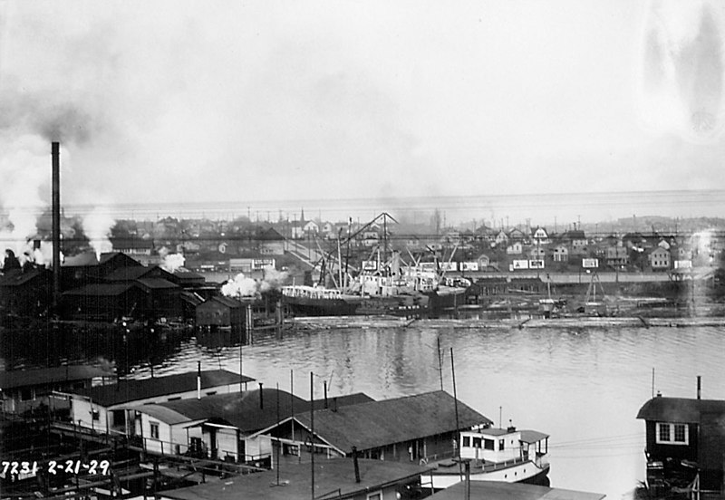 File:Seattle - Aurora Bridge site, 1929.jpg