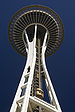 Top of the Space needle in Seattle, WA Françai...