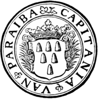Selo da Capitania da Paraíba, durante o domínio Holandês.[3]