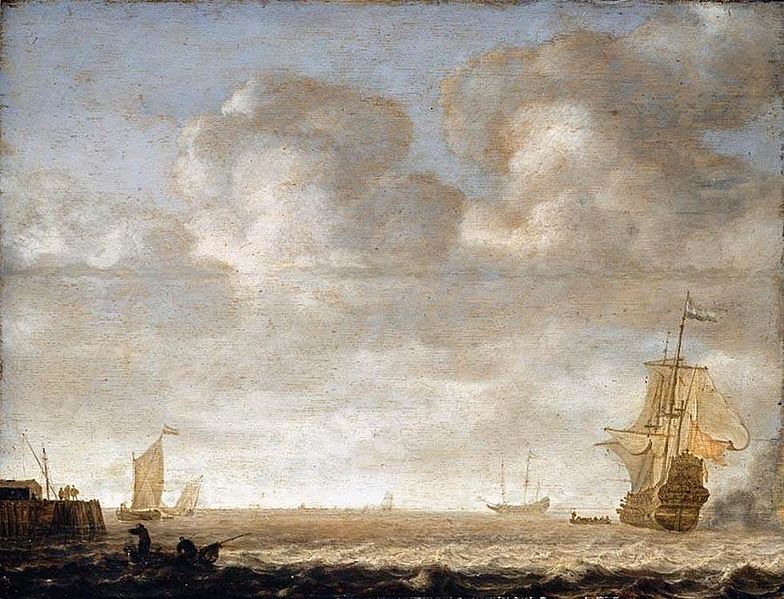 File:Simon de Vlieger - An Estuary Scene - WGA25253.jpg