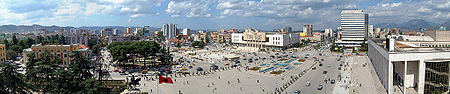 Skanderbeg Square in Tirana.jpg