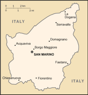 San Marino: Historie, Geografi, Klima