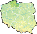 Place on the map of Poland / Położenie na mapie Polski