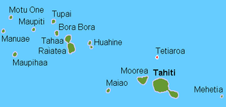 Localización do atol