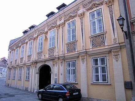 Erdődy palace, Szent György Street