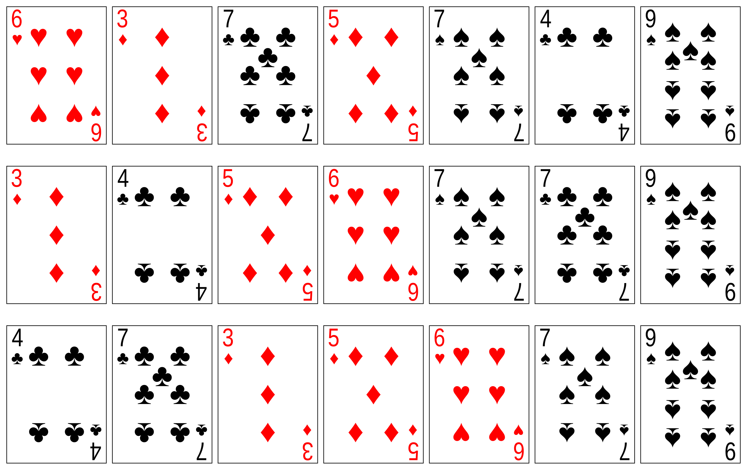 Deck of Cards Svg 