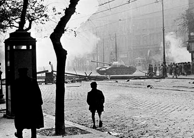 File:Soviet tank in Budapest 1956.jpg