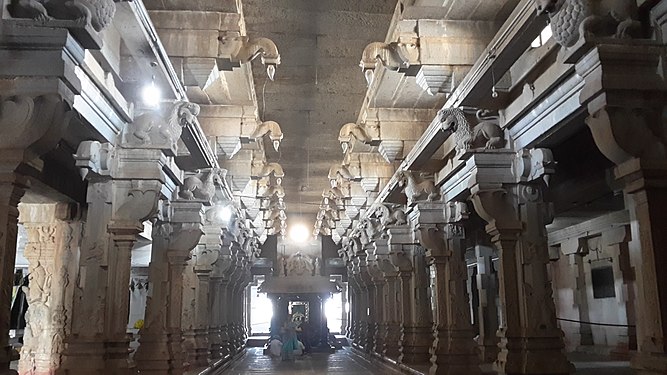 Sri Ranganayaka Temple, located in Sri Rangapuram,Telangana, India