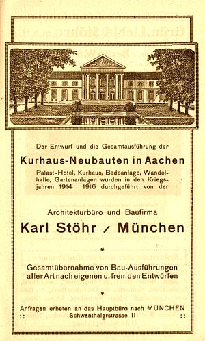 Neues Kurhaus Aachen: Geschichte, Architektur, Benachbarte Kuranlagen