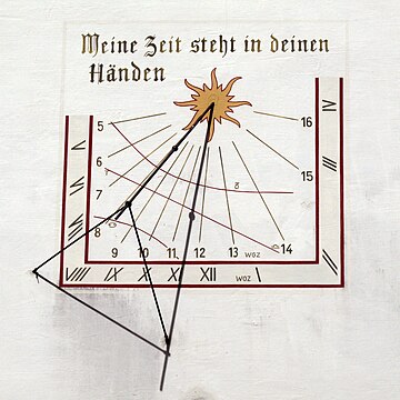 St. Johann (W.) - Upfingen - Marienkirche - Sonnenuhr.jpg