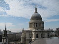 St. Pauls Cathedral (the dome). City of London.JPG