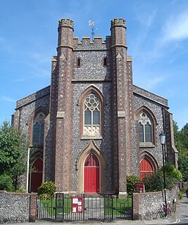 Church of St John sub Castro, Lewes Church in East Sussex , England