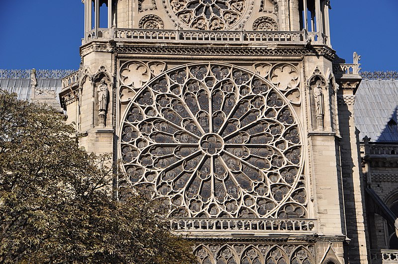 File:Stained glass rose windows in Notre-Dame de Paris 2012.jpg